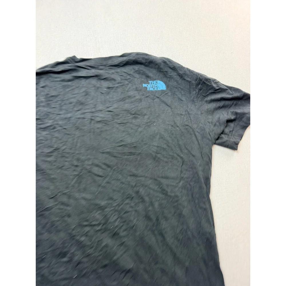 The North Face Graphic Tee Mens Medium Black Excellent Short Sleeve Logo Shirt